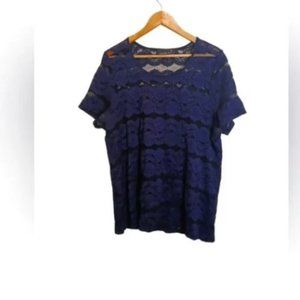 Laura Plus Purple Blouse